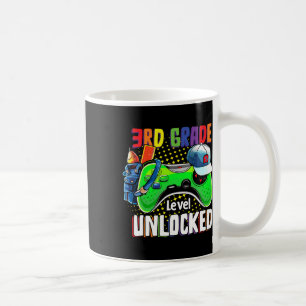 Third Grade Level Unlocked Ck To School Video Game Coffee Mug