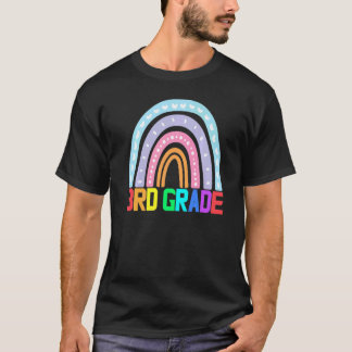 Third Grade Rainbow Girls Boys Teacher Team 3rd Gr T-Shirt