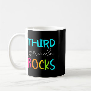 Third Grade Rocks Team 3rd Grade Teacher Coffee Mug