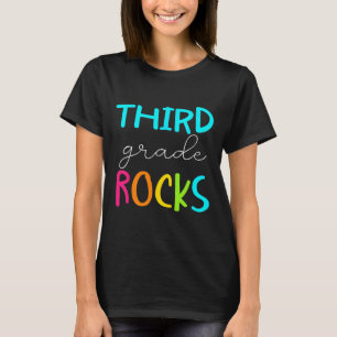 Third Grade Rocks Team 3rd Grade Teacher T-Shirt