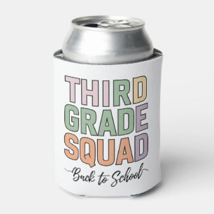 Third Grade Squad Teachers Kids 3rd Grade Can Cooler