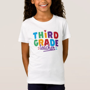 Third Grade Teacher SVG PNG, Teacher Life Svg, 3rd T-Shirt