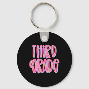 Third Grade Team 3rd Grade Teachers Students Back Key Ring