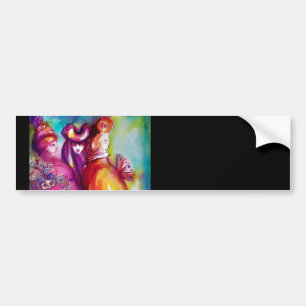THIRD MASK / Venetian Masquerade Bumper Sticker