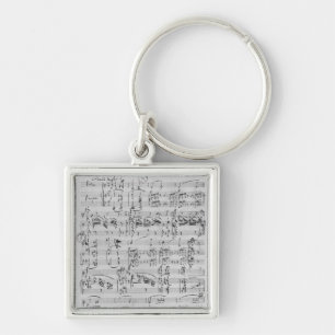 Third Sonata for piano and violin Key Ring