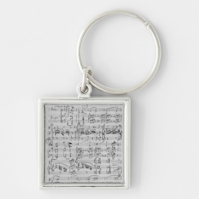 Third Sonata for piano and violin Key Ring (Front)