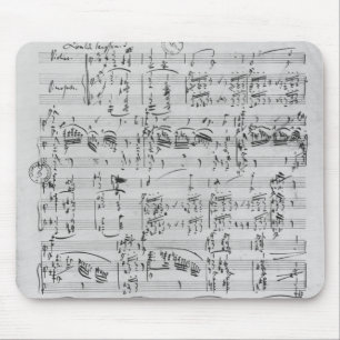 Third Sonata for piano and violin Mouse Mat