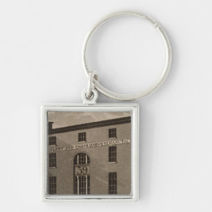 Third Street in Philadelphia Key Ring