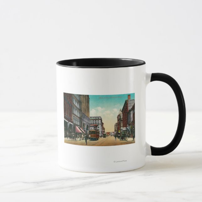Third Street in Portland, Oregon Mug (Right)