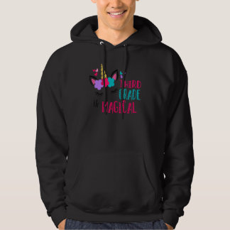 Third Unicorn First Day Of School Girls 1 Hoodie