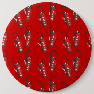 Thirst Quencher Beer 6 Cm Round Badge