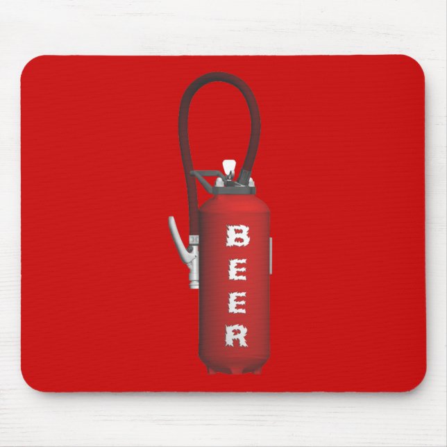 Thirst Quencher Beer Mouse Mat (Front)
