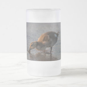 Thirsty Baby Frosted Glass Beer Mug
