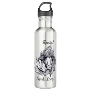 Thirsty? Drink Love! Thermal Tumbler 710 Ml Water Bottle
