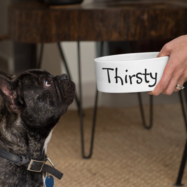 Thirsty Food Funny Humour Dog Pet (Creator Uploaded)