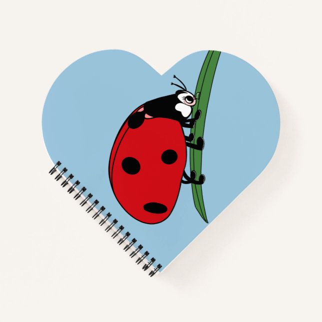 Thirsty Ladybug  Notebook (Front)