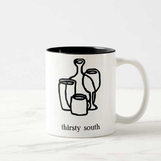 Thirsty South logo mug (Right)