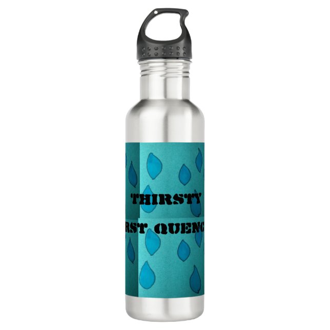 Thirsty (Thirst Quencher) Water Bottle (Front)