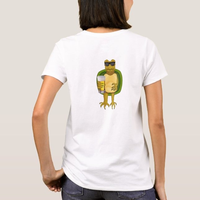 Thirsty Turtle T-Shirt (Back)