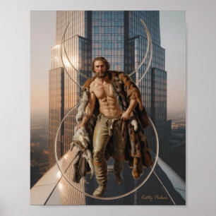 Thirteen Symbols: The Horned God Poster Print