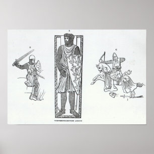 Thirteenth-century armour poster