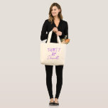 THIRTY AF Personalised Funny 30th Birthday Large Tote Bag<br><div class="desc">This personalised “THIRTY AF” tote bag is the ultimate 30th birthday accessory — bold, fun, and fabulously functional. Featuring a custom name in elegant vibrant purple script beneath the playful slogan, it’s perfect for brunches, gifting, errands, or that post-party coffee run. Made for birthdays with attitude, this bag is as...</div>