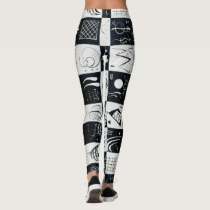 Thirty, Biomorphic Abstraction - Wassily Kandinsky Leggings