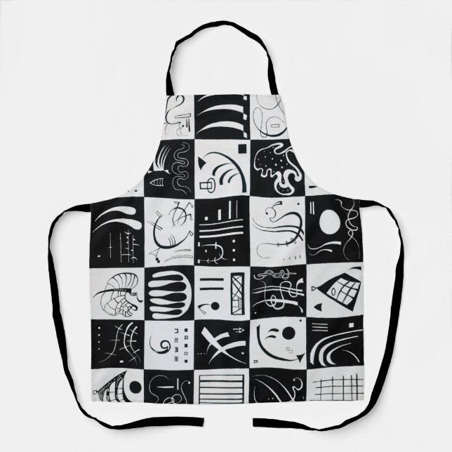 Thirty by Wassily Kandinsky    Apron (Front)