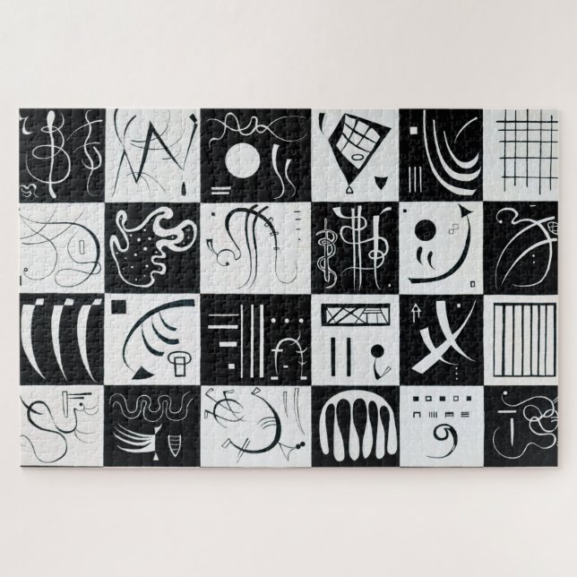Thirty by Wassily Kandinsky Jigsaw Puzzle (Horizontal)