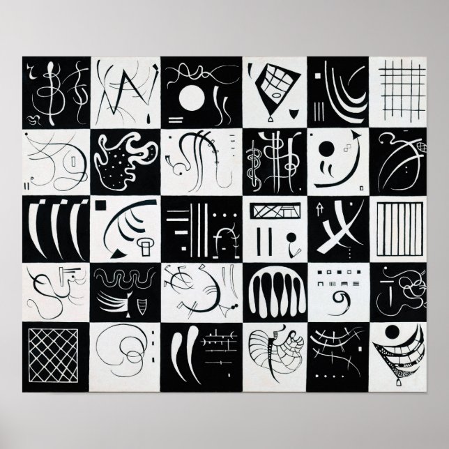 Thirty by Wassily Kandinsky Poster (Front)