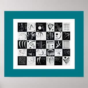 Thirty by Wassily Kandinsky Poster