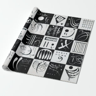 Thirty by Wassily Kandinsky Wrapping Paper
