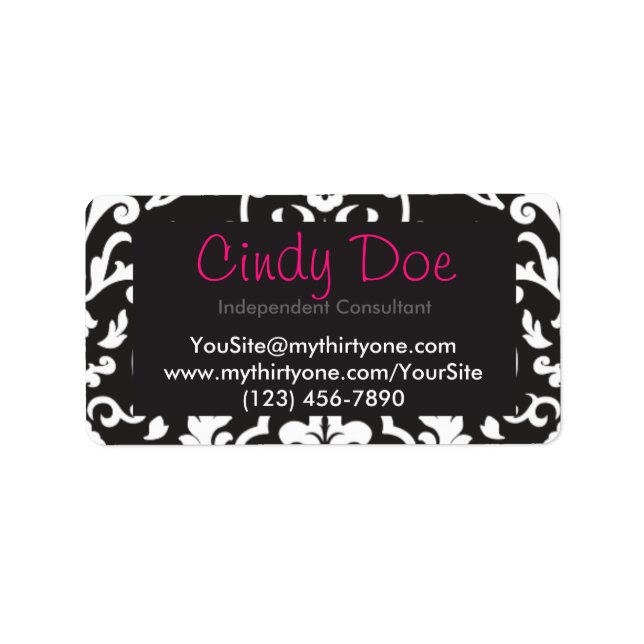 Thirty-One APPROVED Label (Front)