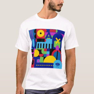 This abstract design gives just a hint of UTA T-Shirt
