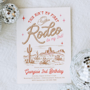 This Ain't My First Rodeo Invitation