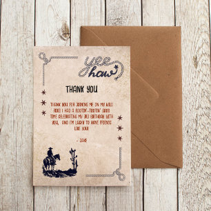 This Ain't My First Rodeo Thank You Card