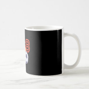 This All Star Is 8 Year Old Birthday Sketll Soccer Coffee Mug