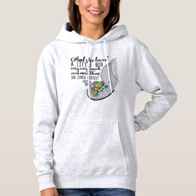 This And She Loved A Little Boy Very Very Much Eve Hoodie (Front)