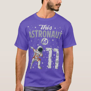 This Astronaut Is 11 Dabbing Astronaut 11th Birthd T-Shirt