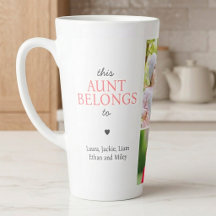 "This Aunt Belongs To" Personalised Photo Collage