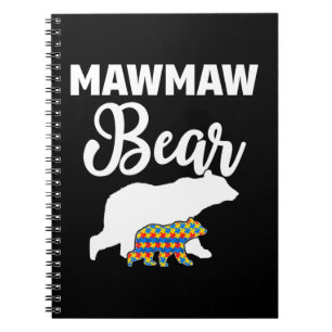 This autism awareness apparel featuring a quote Ma Notebook