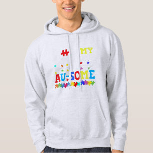This autism awareness design is awesome for proud hoodie
