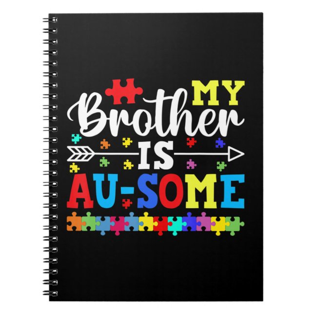This autism awareness design is awesome for proud  notebook (Front)