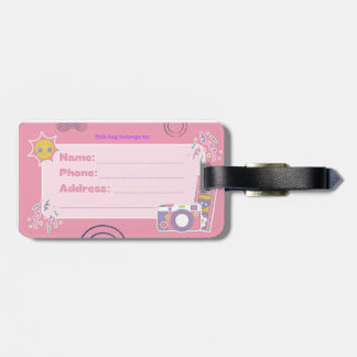 "This bag belongs to" tag