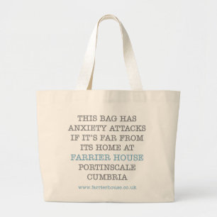 This bag has anxiety attacks...