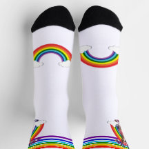 This Bare Cares Pride Socks