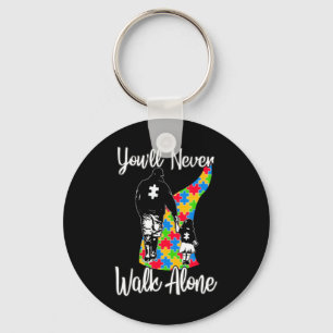 This beautiful design for a father and daughter gr key ring