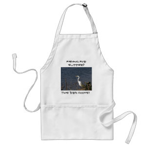 This Bird Cooks Apron