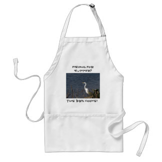 This Bird Cooks Apron