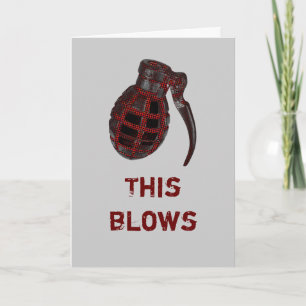 This Blows belated birthday Card